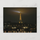 Recherche de tour eiffel la nuit cartes postales Travel