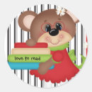 Recherche de ours de bande dessinée autocollants Drôle