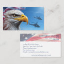 Recherche de aigle patriotique cartes visite Drapeau américain