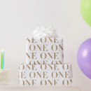 Zoek naar eerste verjaardag cadeaupapier Modern