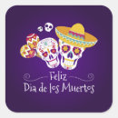 Recherche de muertos autocollants Dia de los muertos