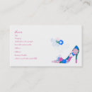 Recherche de les chaussures des femmes cartes visite Talon haut