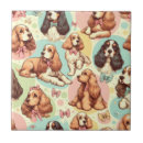 Recherche de cocker carreaux Dog