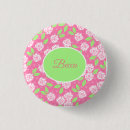 Zoek naar bloemstuk buttons Roze