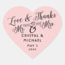 Recherche de de coeur mariage autocollants Bride