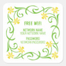 Recherche de wifi autocollants Réseau