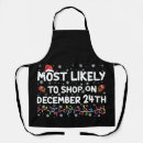 Recherche de achat tabliers Noël