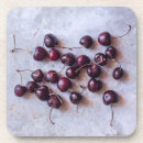 Zoek naar kersen onderzetters Voedsel