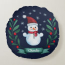 Recherche de snowman coussins Mignon