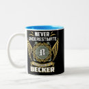 Recherche de beck tasses Avec nom