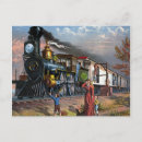 Recherche de train de courrier Vintage