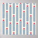 Recherche de vintage tulip posters Illustration
