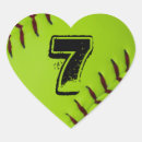 Zoek naar softbal stickers Hart