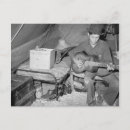 Recherche de travailleur cartes postales Rétro
