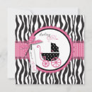 Recherche de zebra print invitations Rose