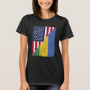 Recherche de drapeau gabon tshirts Moitié