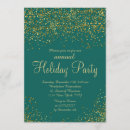 Recherche de confetti noël invitations Feuille d'or