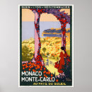Recherche de voyage monaco posters Vintage