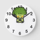 Zoek naar broccoli klokken Schattig