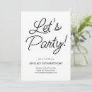 Recherche de surprise party anniversaire invitations Chic