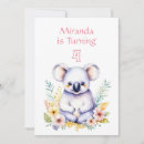 Recherche de ours koala invitations Fleurs