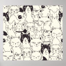 Recherche de motifs mignons posters Illustration