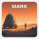 Recherche de planète mars autocollants Planètes