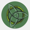 Recherche de symboles celtiques autocollants Triquetra