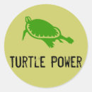 Recherche de tortue drôle autocollants Enfants