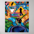Recherche de traffic signs posters Rue