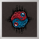 Recherche de grenouille bleue posters Amphibien