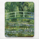 Recherche de pont célèbre tapis souris Claude monet