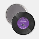 Recherche de vinyle magnets Vintage