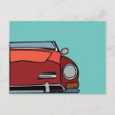 Zoek naar vintage cars briefkaarten Rood
