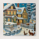 Zoek naar winter scene puzzels Sneeuwvlokken