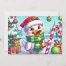 Recherche de canard vœux cartes Neige