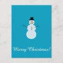 Recherche de bonhomme de neige cartes postales Xmas
