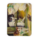 Recherche de vintages de chat magnets Cru
