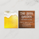 Recherche de verre de bière cartes visite Barman