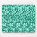Recherche de damask tapis souris Turquoise