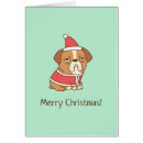 Zoek naar buldog kaarten Santa