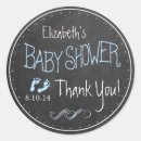 Zoek naar ouderwetse etiketten Baby shower