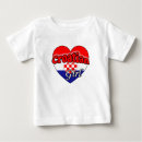 Recherche de drapeau croate bébé vêtements Drapeau de la croatie