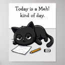 Recherche de minou posters Fatigué