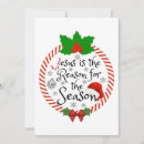 Recherche de la raison de la saison invitations Pour tous