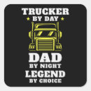 Zoek naar vrachtwagenchauffeur stickers Humor