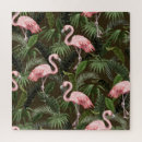 Recherche de flamingo puzzles Arrière plan