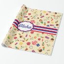 Recherche de hawaii papier cadeau Fille hula