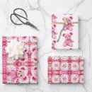 Recherche de crochet papier cadeau Rose