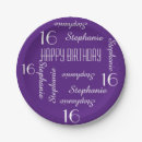 Recherche de stylisé assiettes en papier Anniversaire